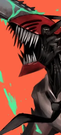 Chainsaw Man — Chainsaw Man wallpaper in 200x444